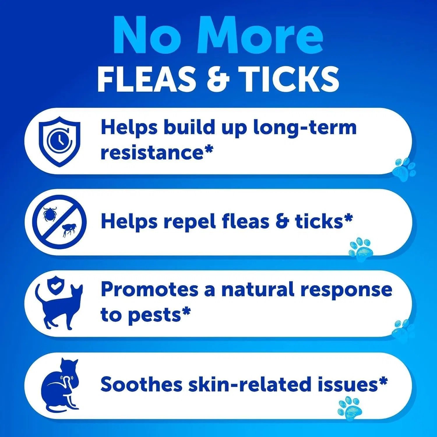 Flea Treatment For Cats Natural Flea And Tick Prevention Supplement For Cats Kittens Chewable - Image 3