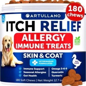 Do Not Sell On Amazon Dog Allergy Relief Chews Itching Skin Relief For Dogs