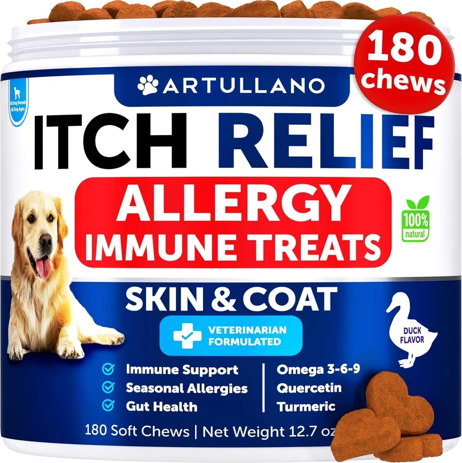 Do Not Sell On Amazon Dog Allergy Relief Chews Itching Skin Relief For Dogs